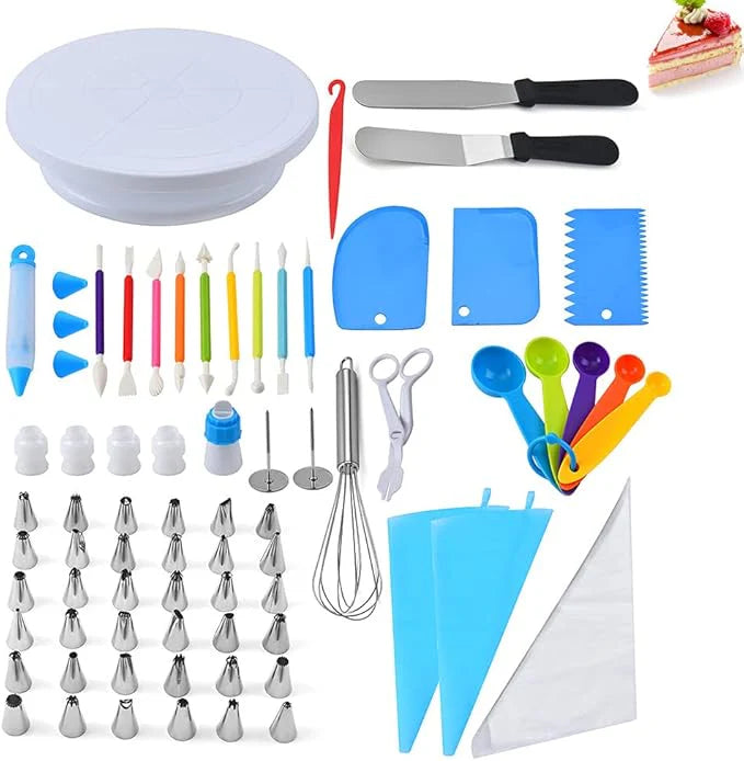 cake decorating accessories 85 pc